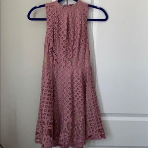 Blush pink dress